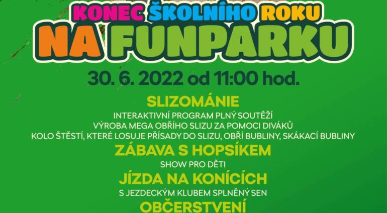 Konec školního roku, 30. 06. 2022 od 11:00 hod.