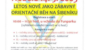 Zábavný orientační běh na Šibeníku