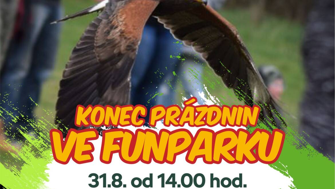 Konec prázdnin ve FUNPARKU, 31. 08. 2024 od 14:00 hod.